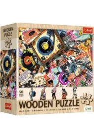 Puzzle drewniane 501 el. W świecie muzyki