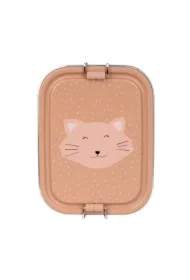 Lunch box metalowy mały Kot