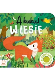 A kuku! W lesie Filcowe klapki i lusterko