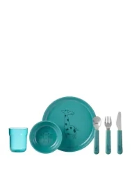 Zestaw obiadowy dziecięcy Mio Deep Turquoise 108041012400
