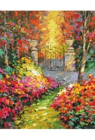 Malowanie po numerach - Jesienny Park