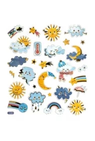 Naklejki Pogoda 28 szt