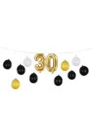 Girlanda balonowa 3w1 30 urodziny