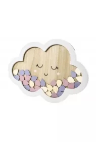 Drewniana księga gości Chmurka 30,5x43cm