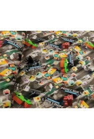 Poduszka Minecraft Edukacja-Szary