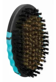 Zgrzebło plastikowe z dodatkowym włosiem z mosiądzu 7 x 12cm