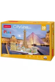 Puzzle 3D 114 el. City Line Paris