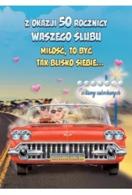 Karnet okolicznościowy Rocznica Ślubu 50
