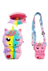 Torebka silikonowa jednorożec