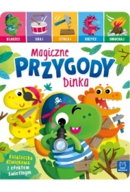 Magiczne przygody Dinka. Książeczka dźwiękowa z efektem świetlnym
