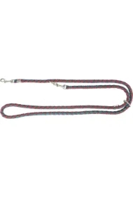 Cavo, Smycz regulowana, dla psa, bordowy/petrol, S&ndash;M: 2.00 m/o 12 mm