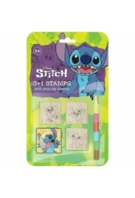 Stemple 3+1 z kredkami Lilo&Stitch