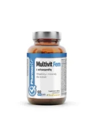 Multiwitamina (multivit fem z ashwagandhą) dla kobiet Suplement diety