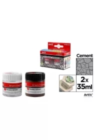 Farba akrylowa szary 35ml + środek tworzący