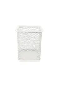 Kubek na długopisy siatka kwadrat perłowy LEVIATAN