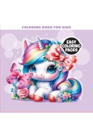 Kolorowanka 120x120 Jednorożec