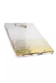 Torebka ozdobna 330X440 twarda lakierowana Ślub 003