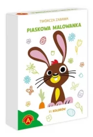 Piaskowe Malowanki - Wielkanocny Zajączek