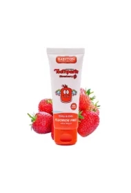 Naturalna pasta do zębów dla dzieci o smaku truskawkowym bez fluoru, 6m+