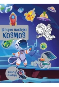 Lśniące naklejki. Kosmos