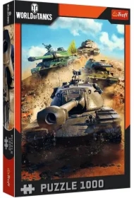 Puzzle 1000 el. World of Tanks: Czołgi w boju