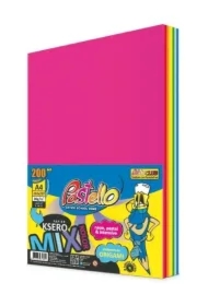 Papier ksero A4 8 kolorów 200 arkuszy