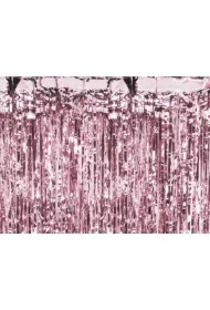 Kurtyna Party różowe złoto