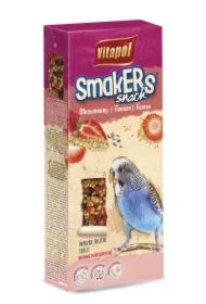 Smakers dla papużki - truskawkowy