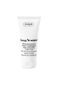 Kozie mleko skoncentrowany krem do twarzy nawilżający skóra sucha skłonna do zmarszczek SPF20