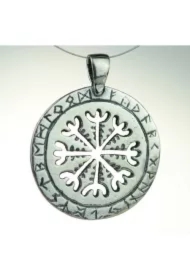 Tarcza algizowa AEGISHJALMUR, oksydowana