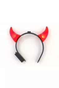 Opaska rogi diabełka ze światłem
