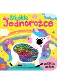 Książeczka z cekinami. Słodkie jednorożce