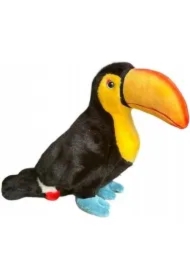 Maskotka Tukan czarny 25cm