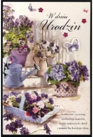 Karnet B6 Urodziny HM-200-1618