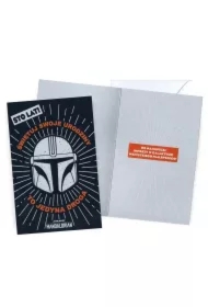 Karnet Urodziny Star Wars Mandalorian
