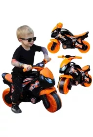 DUŻY MOTOR 70CM JEŹDZIK ODPYCHACZ ROWEREK BIEGOWY