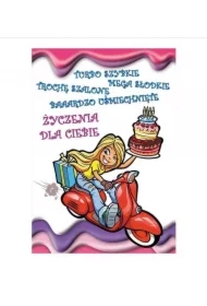 Karnet Young B6 + koperta. Wzór nr 011