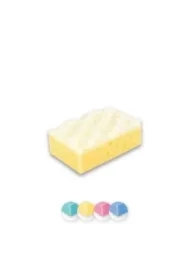 Gąbka do kąpieli prostokąt S 30413 mix kolorów