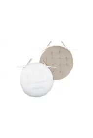 Poduszka na krzesło Duo 38 cm écru