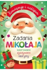 Rozwiązuję i naklejam. Zadania Mikołaja