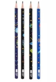 Ołówek trójkątny 2B Pixi Planet (24 szt) HAPPY COLO