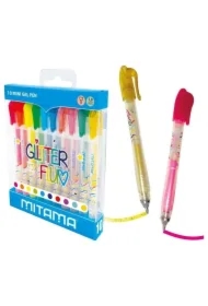 Długopisy mini żelowe 10 kolorów