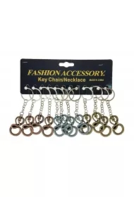 Brelok metalowy kobra (12 szt)