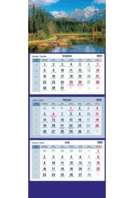 Kalendarz trójdzielny 2026 Góry