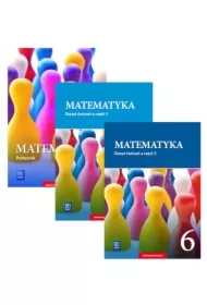 Matematyka. Podręcznik i zeszyt ćwiczeń część 1-2 dla klasy 6 szkoły podstawowej