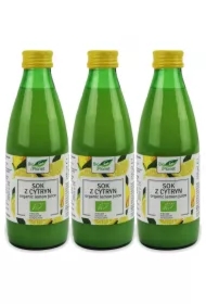 Sok z cytryn NFC 100% Zestaw