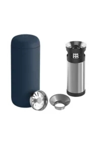 Carter Infuser Set Kubek Carter Move Mug Granatowy + Zaparzacz Carter Infuser