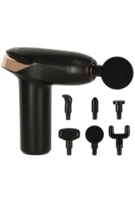 Pistolet do masażu masażer do pleców ciała mini LED 6w1