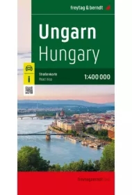 Mapa Węgry 1:400 000