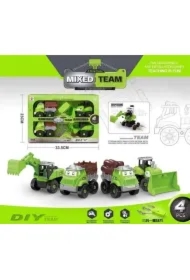 Zestaw 4 aut do rozkręcania